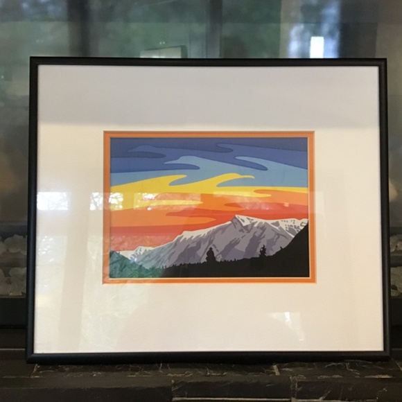 Framed Artwork “The Saddle ” by Roy Henry Vickers - Picture 2 of 4